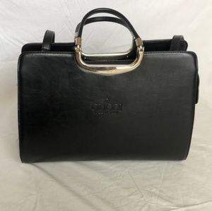 Gucci Black Tote with Silver Accents